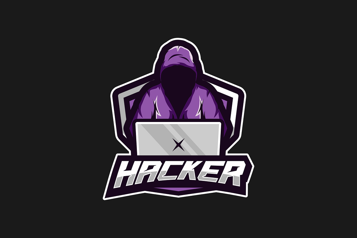 Hacker Mascot Esports Logo Vector, a Branding & Logo Template by Jhon.aburame