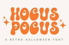 Hocus Pocus - Retro Halloween font