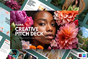 Flora Pitch Deck & Proposal Template, a Presentation Template by Good Creative Studio (Thumbnail 1 of 7)