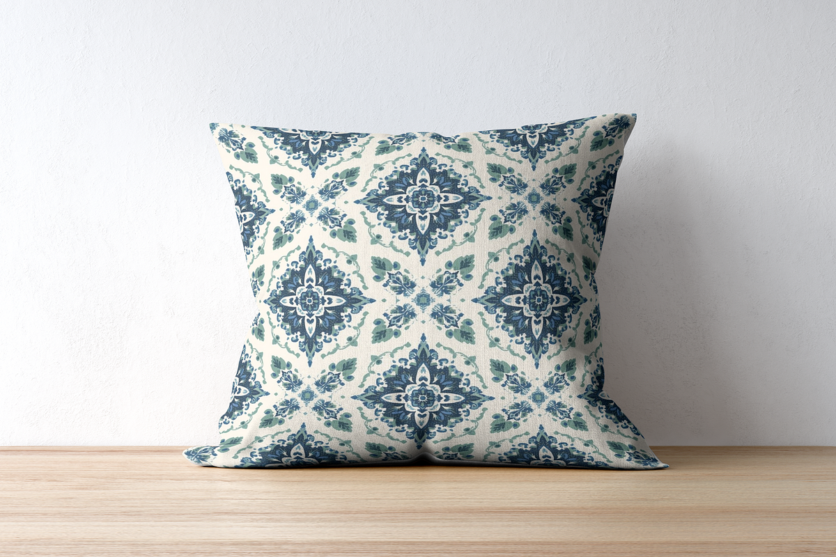 Jaipur Block Print Seamless Pattern, a Pattern Graphic by elfy creative (Photo 3 of 4)