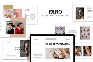 Faro : Beauty Clinic Google Slides, a Presentation Template by Punkl Camp