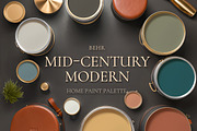 Behr Mid Century Modern Paint Colors, a Presentation Template by CONCEPT COLORS (Thumbnail 1 of 9)