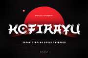 Kofirayu - Japanese Brush Font, a Handwritten Font by Elmous (Thumbnail 1 of 7)
