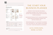 Notion template business planner, a Templates & Theme by Cate Creates (Thumbnail 2 of 8)