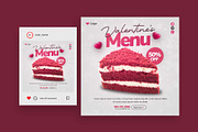 Valentine's Day Social Media Post, a Social Media Template by Saman Osama (Thumbnail 2 of 3)