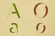 SCREDESK - serif font, a Sans Serif Font by CHIMERA (Thumbnail 5 of 10)