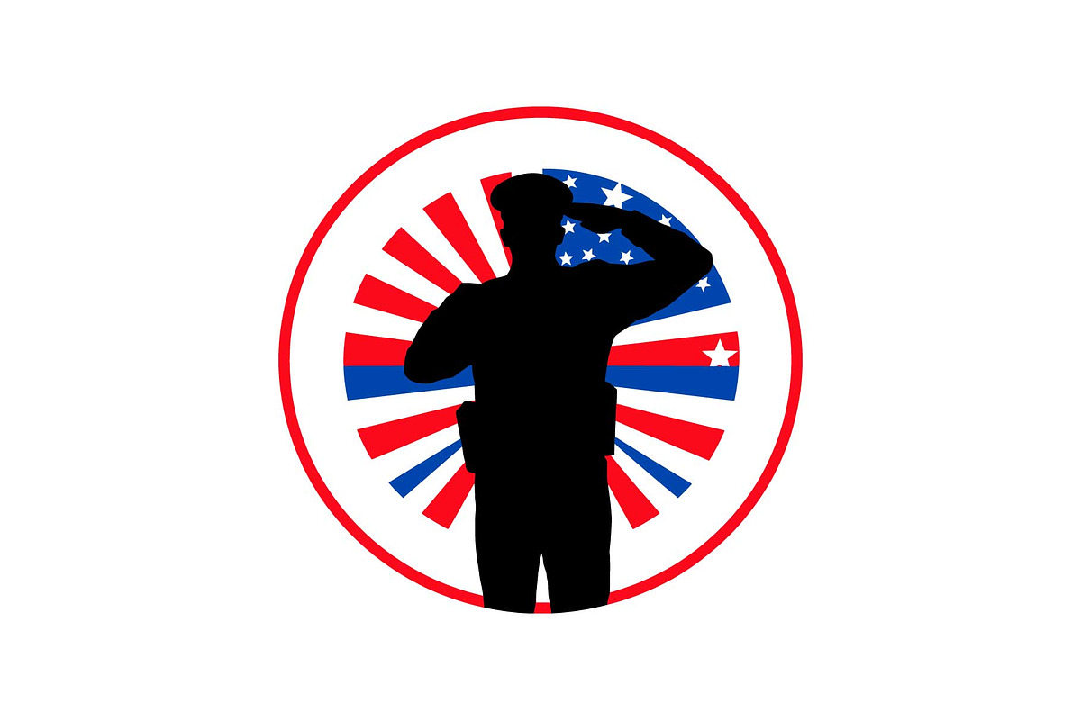 USA Eagle Heart Icons Bundle, an Object Graphic by yasushie (Photo 10 of 12)