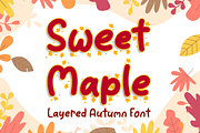 Sweet Maple, a Font by Attype (Thumbnail 1 of 8)