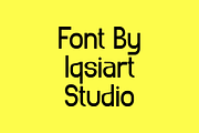 Gogsen - Logo Font, a Sans Serif Font by Iqsiart Studio (Thumbnail 4 of 7)