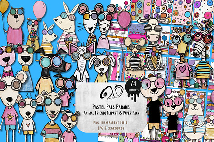Pastel Pals Parade
