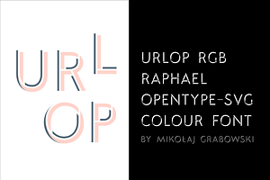 URLOP RGB Raphael Color Font