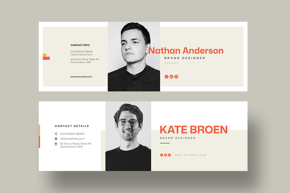 Email Signature Design, an Email Template by HiveArts (Photo 3 of 4)