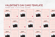 VALENTINE'S DAY CARD CANVA TEMPLATE, a Card Template by The Little Lily Studio (Thumbnail 3 of 5)