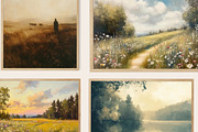Vintage Landscapes Prints Bundle, a Background Graphic by Artemsky (Thumbnail 6 of 10)