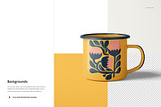 360ml Enamel Mug Mockup Set, a Cups & Container Mockup by creatsy5 (Thumbnail 28 of 30)