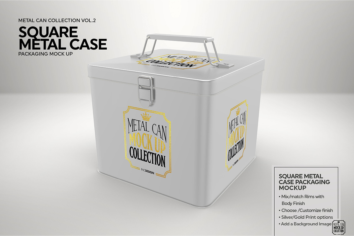 Vol2. Metal Can Mockup Collection, a Cups & Container Mockup by INCDesign (Photo 16 of 23)