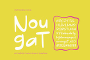 PGR Nougat - Quirky Handwritten Font, a Handwritten Font by Pikgura (Thumbnail 1 of 6)