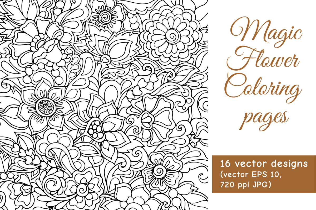 Magic Flowers, an Illustration by Elen-Lane (Photo 5 of 5)