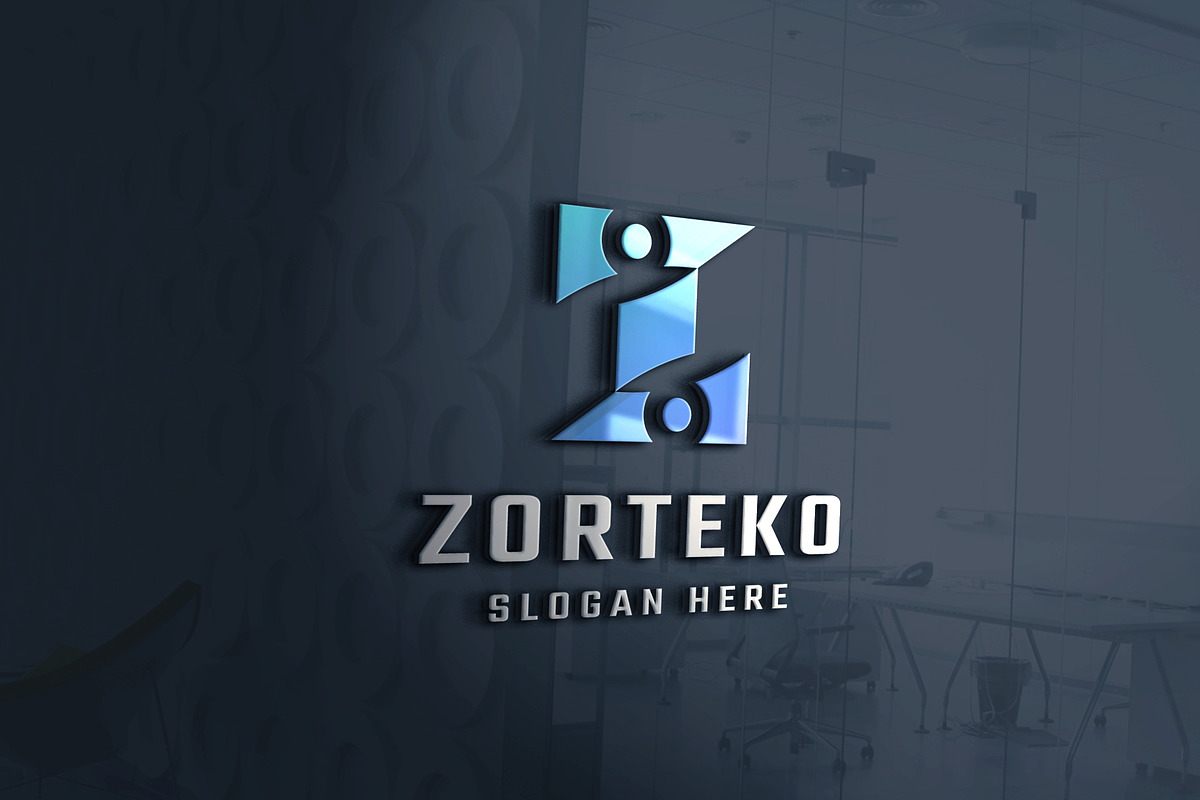 Interconnected Dynamics Letter Z Log, a Branding & Logo Template by Design_Planet (Photo 3 of 3)