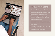 Social Media Link In Bio Page Canva, a Landing Page Template by The Chaos Project (Thumbnail 7 of 7)