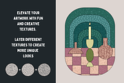 Texture Brushes For Procreate, a Brush Add-On by seamless team (Thumbnail 2 of 5)