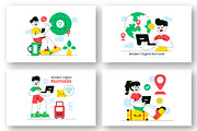10 Modern Digital Nomads, a Technology Illustration by denayunebgt (Thumbnail 3 of 4)