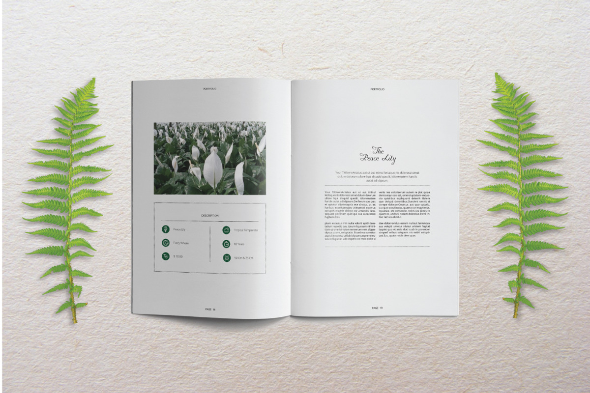 Portfolio Template Indesign Vol. 3, a Brochure Template by Tiempo co (Photo 6 of 10)