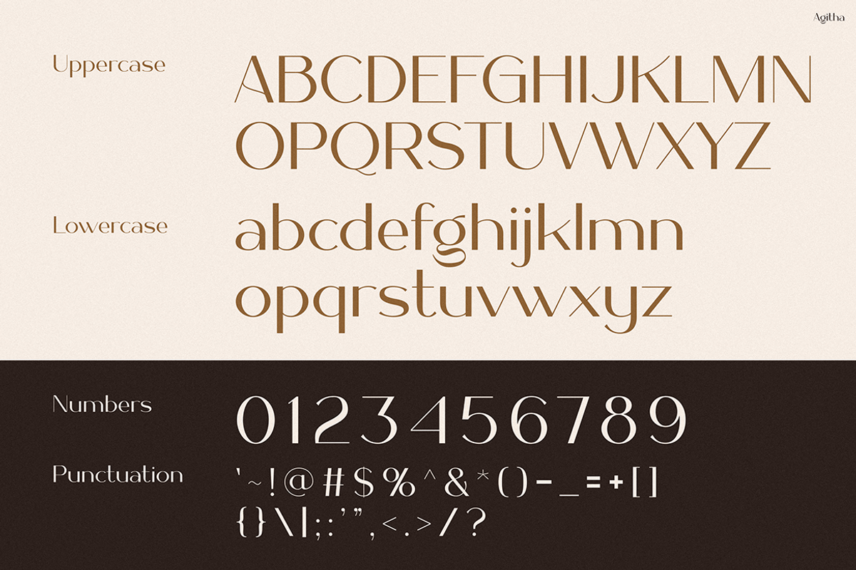 Agitha, a Serif Font by Pinisi ART (Photo 2 of 10)