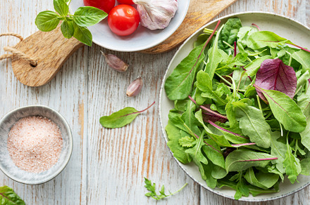 Mix salad leaves, a Food & Drink Photo by Olena Rudo