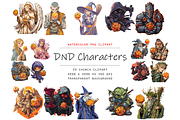 DND Dice Clipart, an Illustration by stickermadness (Thumbnail 1 of 4)