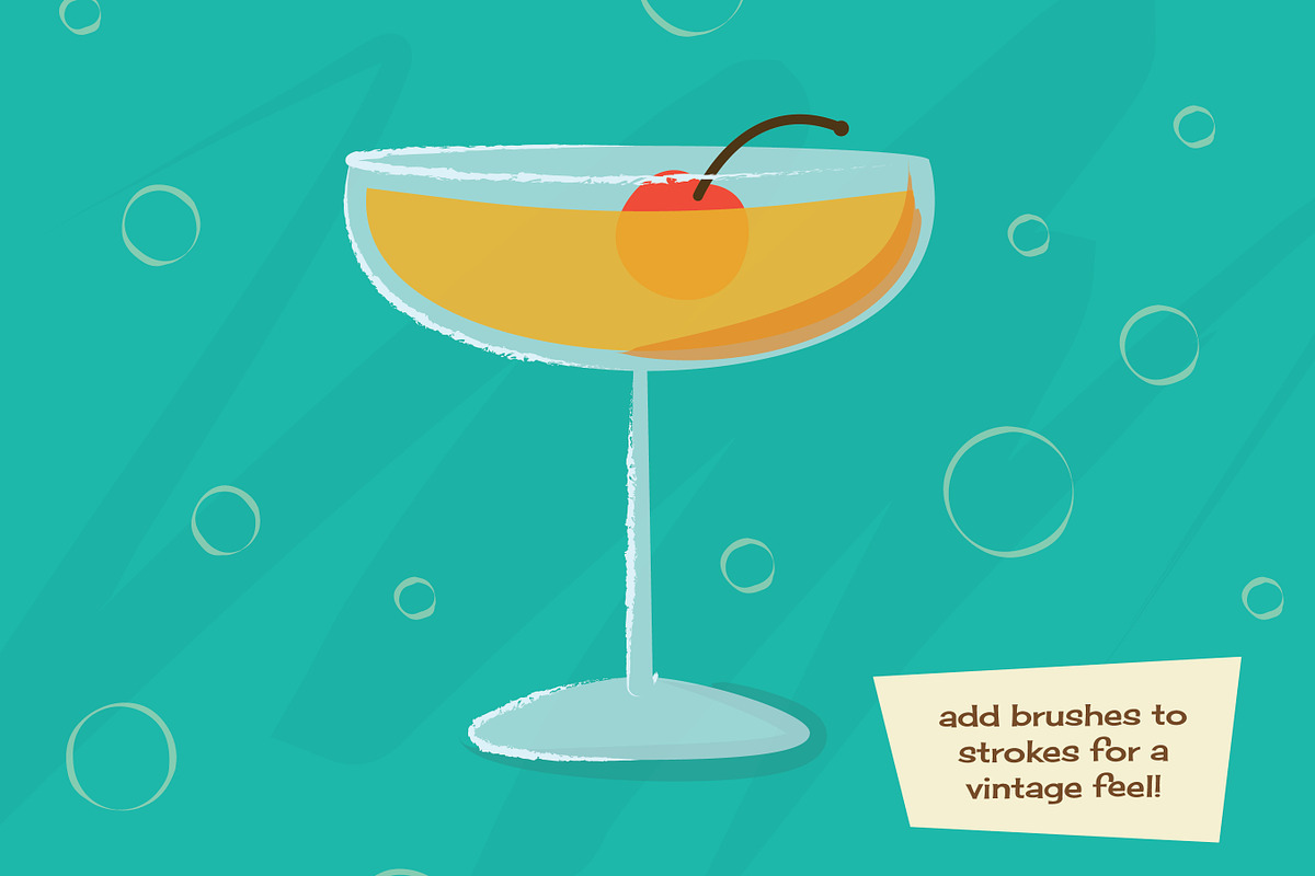 Retro Cocktail Creator, a Graphic by Catty Studio (Photo 6 of 8)