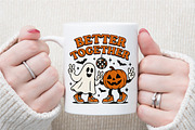 Better Together Pumpkin Ghost Hallow, an Illustration by Sublimation Artist (Thumbnail 8 of 9)