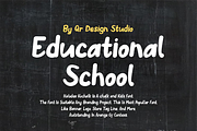 Halodex Kochalk - Kids & Chalk Font, a Handwritten Font by QR Design Studio (Thumbnail 3 of 6)