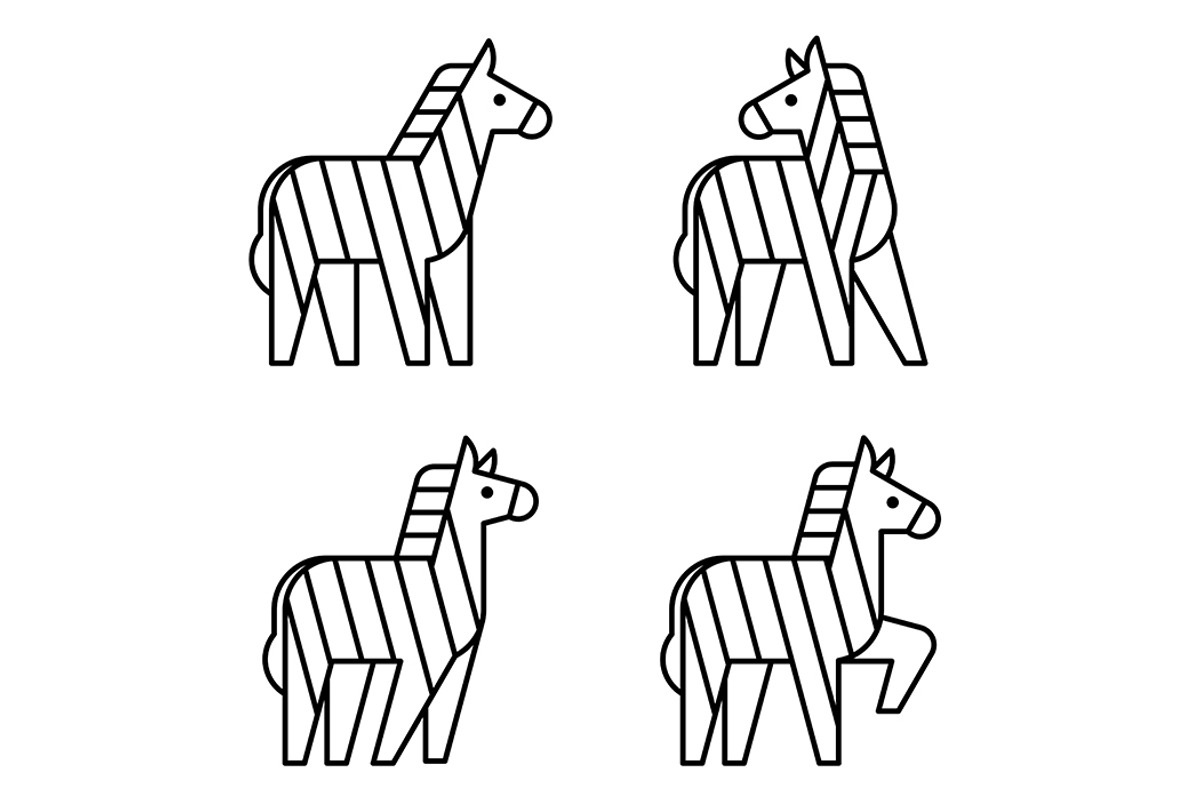 Zebra Logo, a Graphic by NataliiaVolyk (Photo 2 of 6)