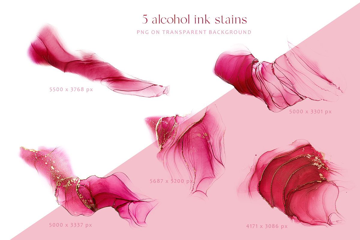 Red pink abstract backgrounds, a Texture Graphic by MiraEl Art (Photo 14 of 16)