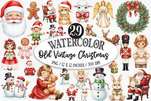 Old Vintage Christmas Sublimation, an Illustration by Designking