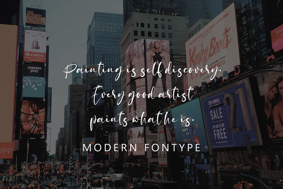 Maya Zoey, a Handwritten Font by HaKi Studio (Photo 2 of 5)