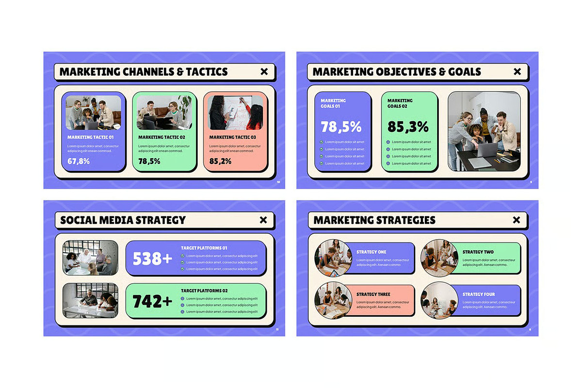 Marketing Plan Powerpoint Templates, a Presentation Template by Fit-tee (Photo 4 of 4)