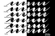 Procreate Thick & Thin Brush Set, a Brush Add-On by Cynlop Ink (Thumbnail 4 of 7)