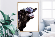 Powerful Bulls: Clipart Vol. 3, an Animal Illustration by FineArt (Thumbnail 4 of 7)