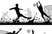 Soccer Silhouettes, an Icon by TAlex (Thumbnail 3 of 6)