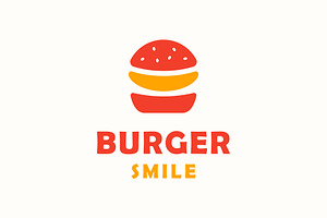 Burger Smile Fast Food Logo, a Branding & Logo Template by ika trisiana