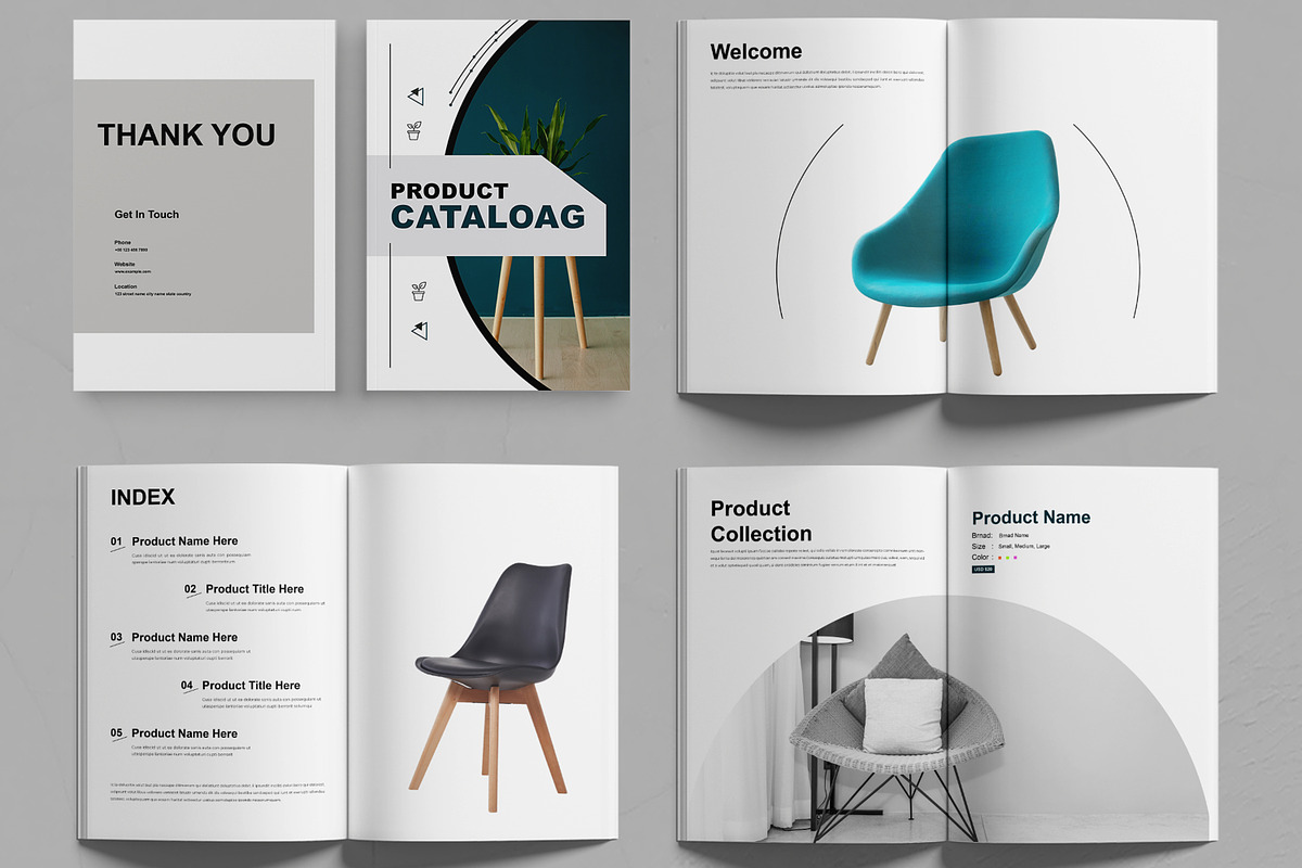 Product Catalog Template, a Magazine Template by MightyDesign (Photo 3 of 6)
