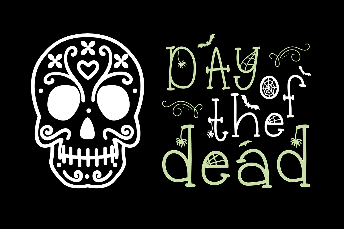 Spookerly Halloween Font, a Serif Font by Dancing with Ink (Photo 9 of 25)