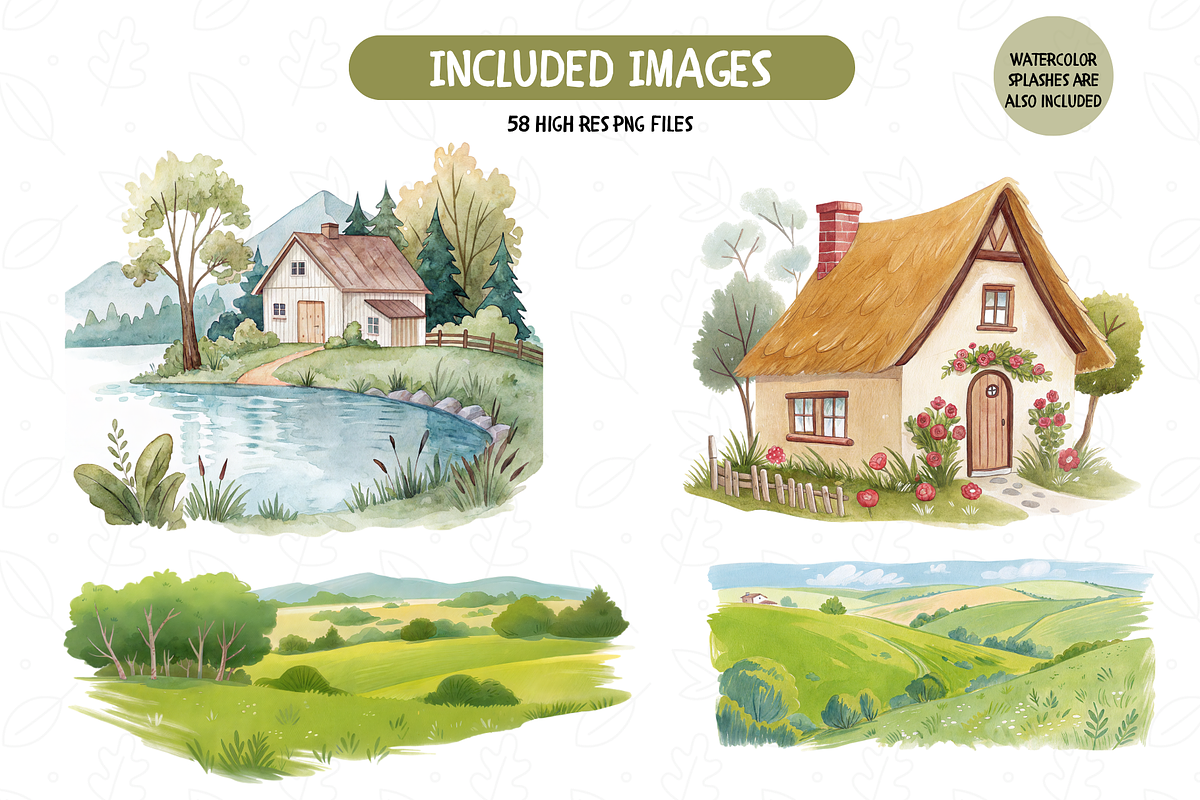 Barnyard Animals Clipart, an Object Illustration by TatiMockup (Photo 6 of 8)