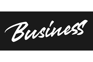 Business Vector Lettering