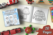 Cozy Winter Coloring Book, an Education Illustration by Ammar Arts (Thumbnail 1 of 2)