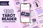 Tarot Reader Instagram Template, a Social Media Template by EliteMatidi (Thumbnail 1 of 6)