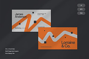 Marketing - Business Card, a Resume Template by Izdihaar_Studio (Thumbnail 1 of 3)
