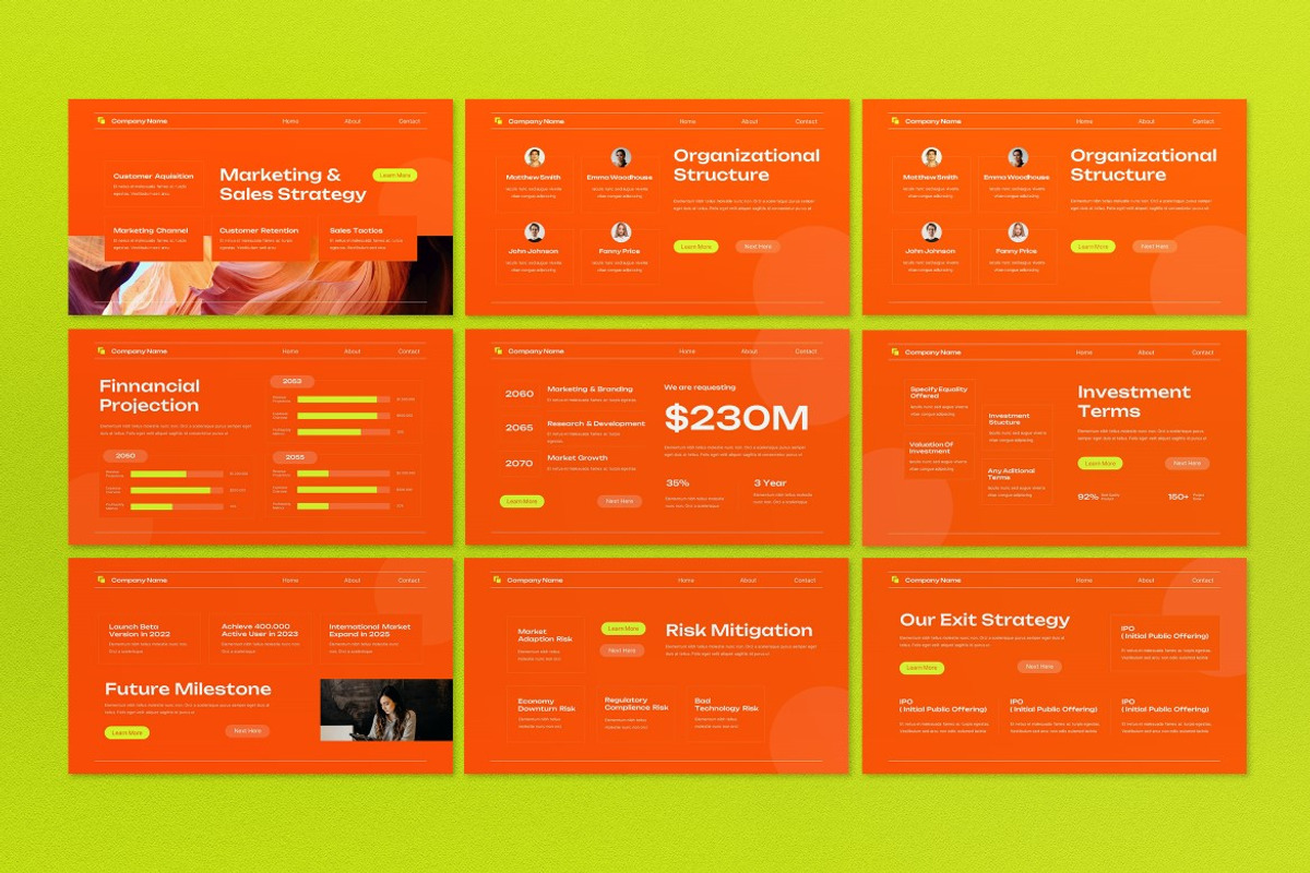 Business Investment Google Slide, a Presentation Template by graphicook (Photo 3 of 4)